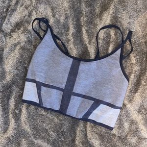 Blue Reebok sports bra size small